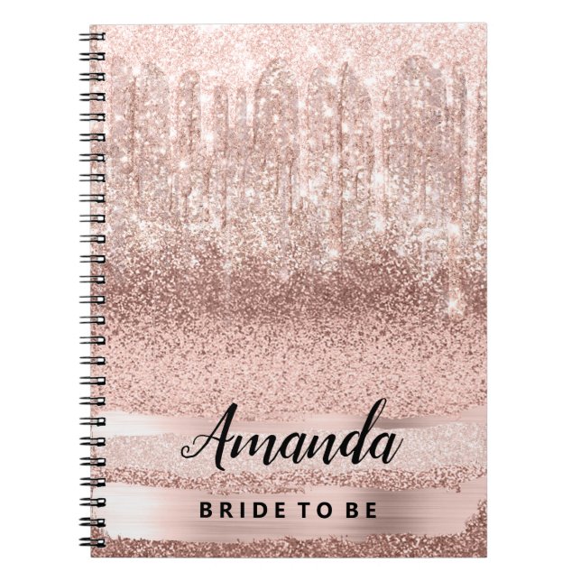 Carnet Mariée à être Rose Drips maquillage Artiste Sweet  (Devant)