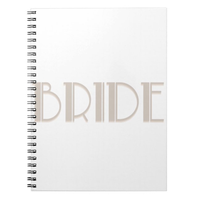 Carnet Mariée Bachelorette Mariée pour être rétro (Devant)