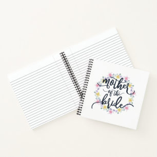 Carnet Mariée de la mariée Calligraphie de mariage   Cahi