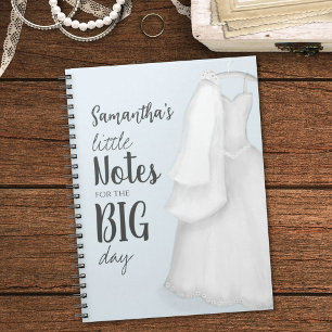 Carnet Mariée moderne Elégante Vintage Mignonne robe Mari