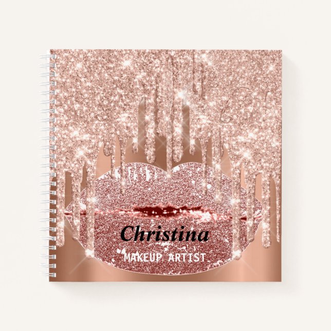 Carnet Mariée pour être douce 16e Rose Princesse lèvres d (Devant)