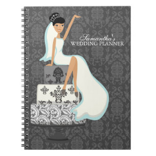 Carnet Mariée sur gâteau Mariage