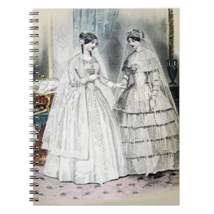 Carnet Mariées vintages Mariage blanc antique