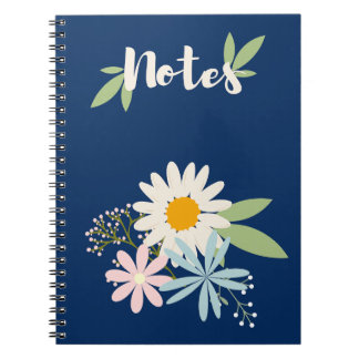 Carnet Marine Floral
