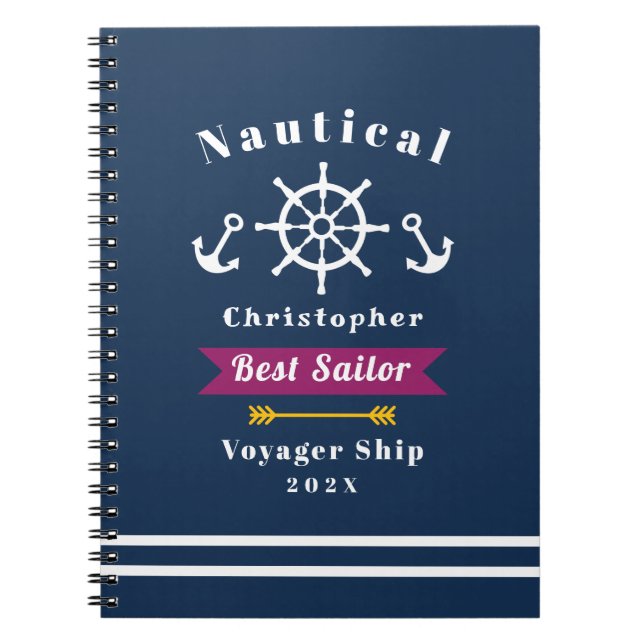 Carnet Marine Nautique (Devant)