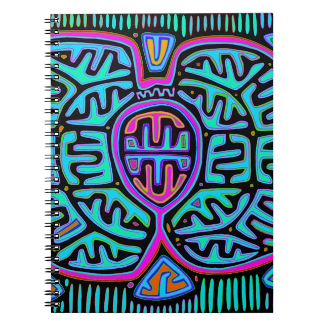 Carnet Mariposa indienne de Kuna (Devant)