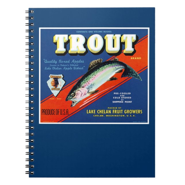 Carnet Marque de truite (Devant)