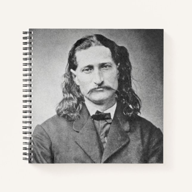 Carnet Marshal Wild Bill Hickok Old West Gunfighter (Devant)