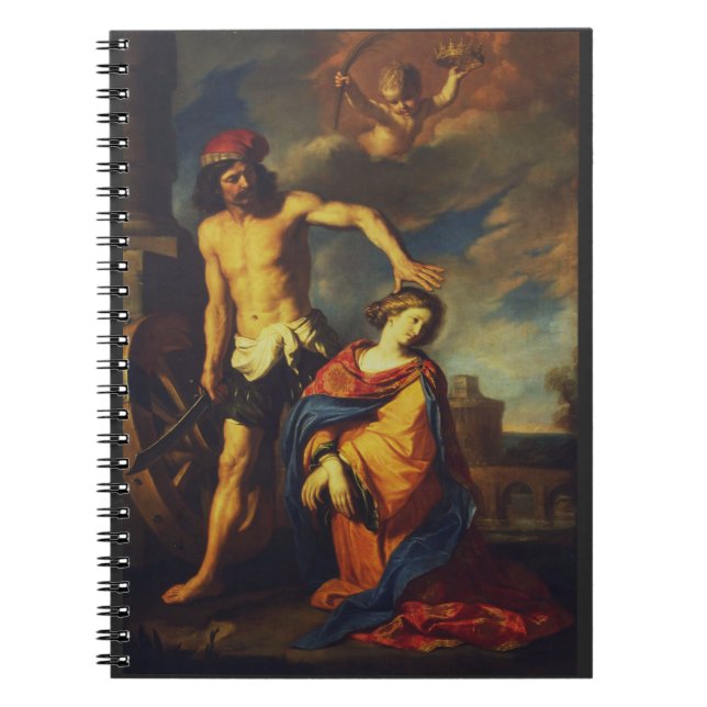 Carnet Martyre de Sainte-Catherine (Devant)