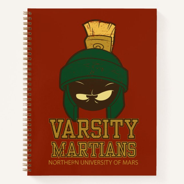 Carnet MARVIN MARTIAN™ Varsity Collegiate Graphic (Devant)
