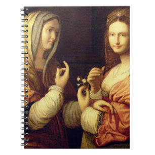 Carnet Mary et Martha (huile sur le panneau)