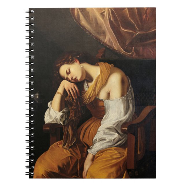 Carnet Mary Magdalene comme mélancolie par Artemisia Gent (Devant)