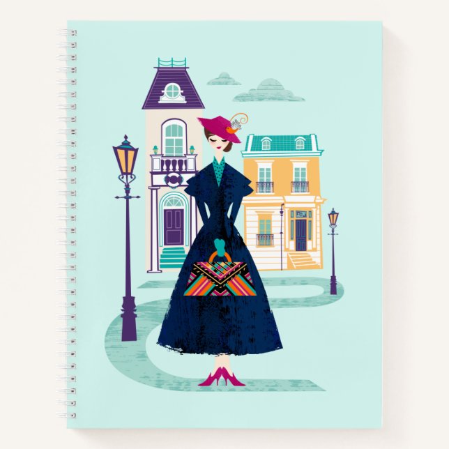 Carnet Mary Poppins | Cuillère de sucre (Devant)