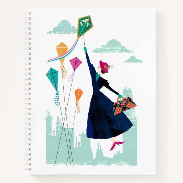 Carnet Mary Poppins | La magie dans l'air (Devant)