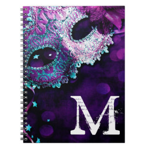Carnet Mascarade Masque Masque Masquage Monogramme Note i