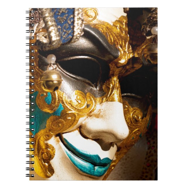 Carnet Masque de costume vénitien pour le carnaval (Devant)