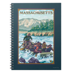 Carnet MassachusettsScène de Rafting