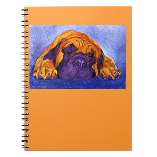 Carnet Mastiff - "Brutus" (Devant)