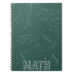 Carnet Math Back to School design