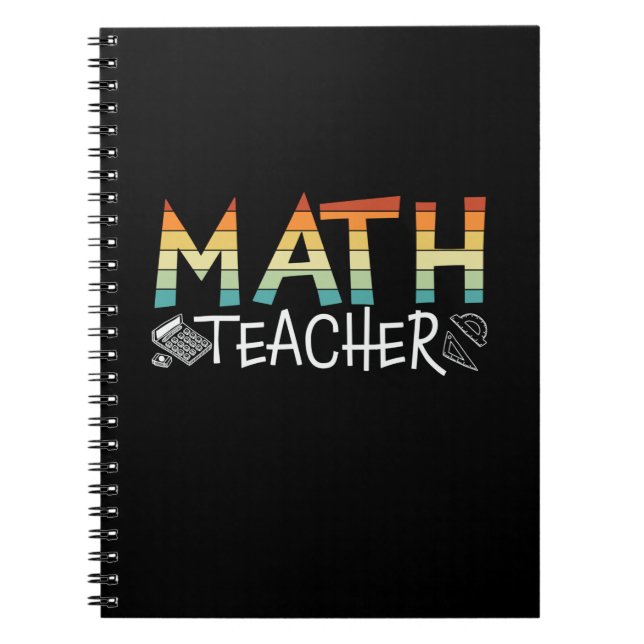 Carnet Math Teacher (Devant)