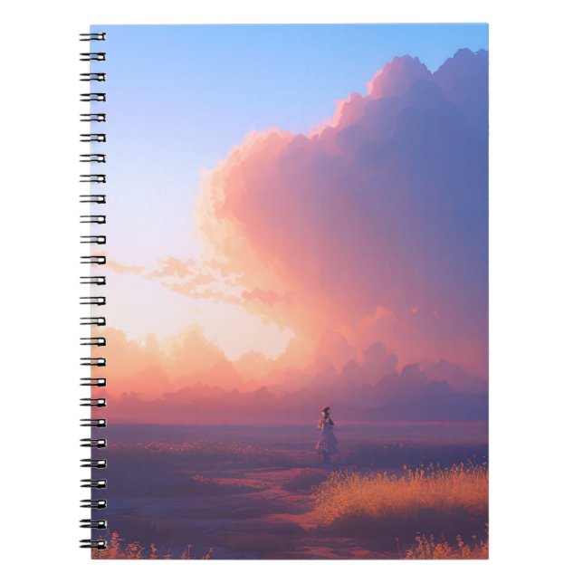 Carnet Matin dans les champs (Devant)