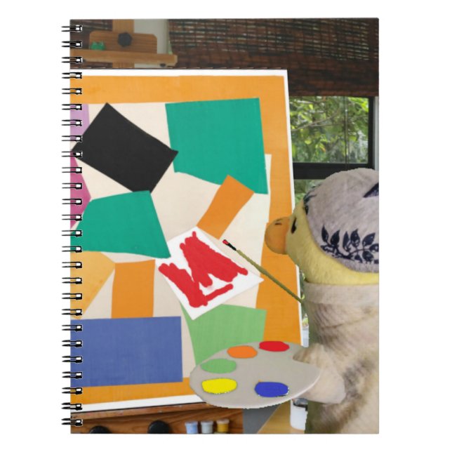 Carnet Matisse L'escargot à l'huile par Danny Duck Poster (Devant)
