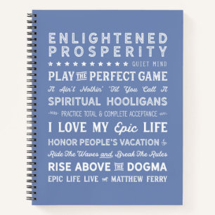 Carnet Matthew Ferry Mots de sagesse