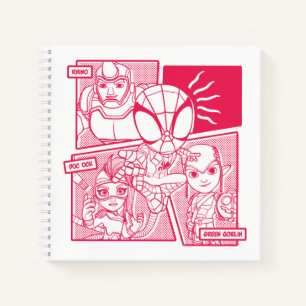 Carnet Méchant Sens-Spidey Bande Dessinée Graphique