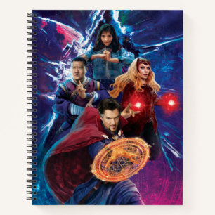 Carnet Médecin Strange & Alliés Multiverse Graphisme