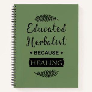 Carnet Médecine naturelle herbaliste instruite