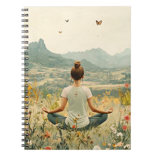Carnet Méditation sereine au lever du soleil (6) (Devant)