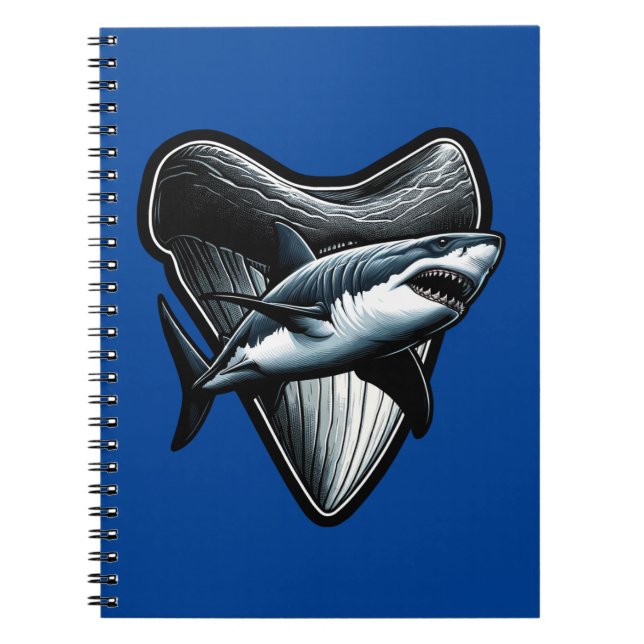 Carnet Megalodon Tooth (Devant)