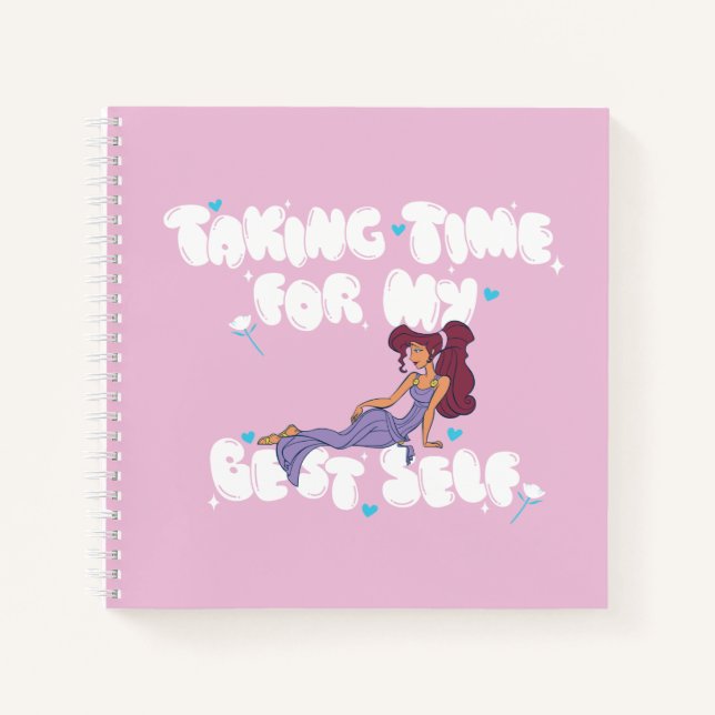 Carnet Megara - Taking Time For My Best Self Notebook (Devant)