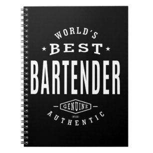 Carnet Meilleur barman du monde