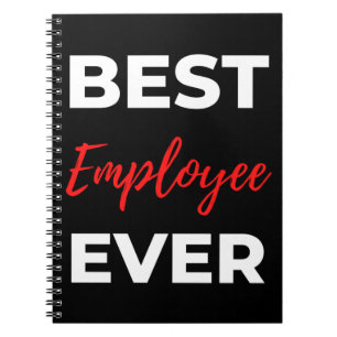 Carnet Meilleur employé jamais