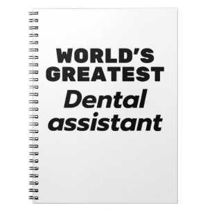 Carnet Meilleure assistante dentaire au monde