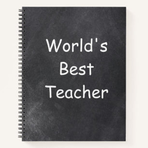 Carnet Meilleure idée cadeau de tableau de bord pour ense