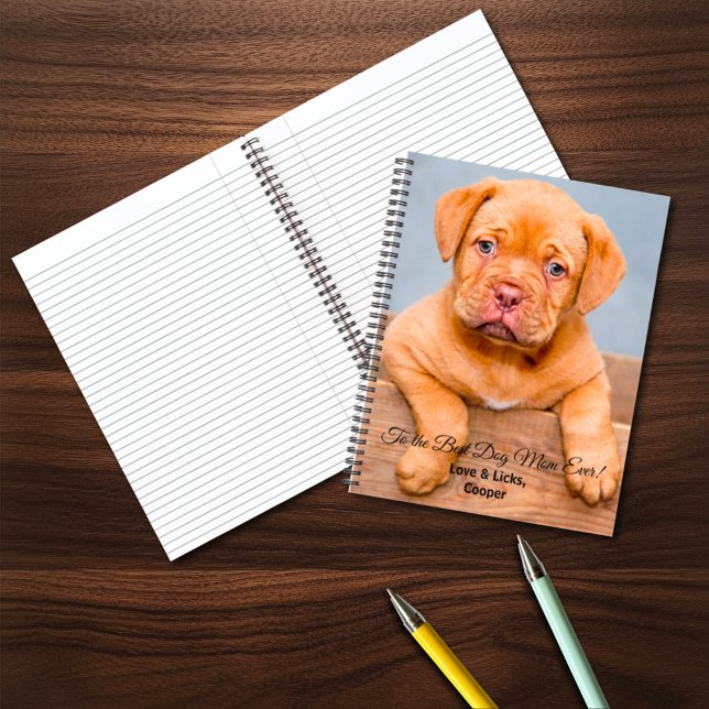 Carnet Meilleure maman de chien Jour des mères (Créateur téléchargé)