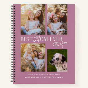 Carnet Meilleure Maman Pour 4 Photos Notre Histoire Préfé