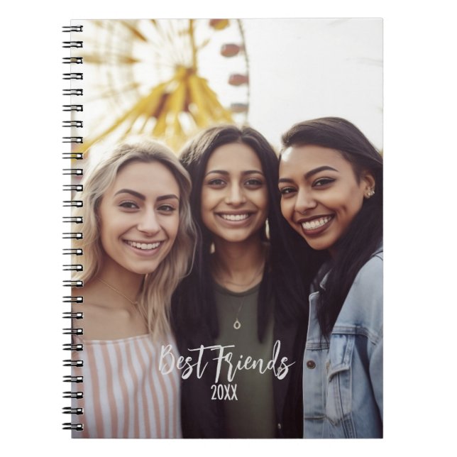 Carnet Meilleurs Amis Photo BFF Besoins Photo Personnalis (Devant)