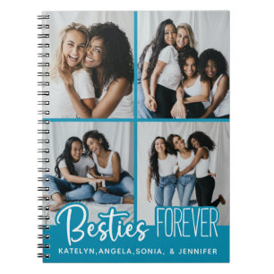 Carnet Meilleurs amis pour toujours Personnalisé 4 Photo