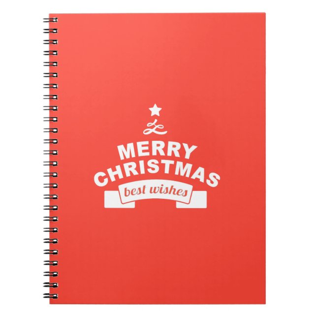 Carnet Meilleurs voeux de Noël (Devant)