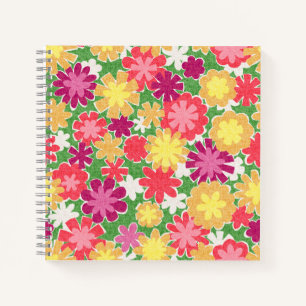 Carnet Mélange floral