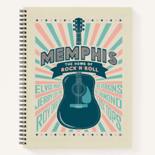 Carnet Memphis, TN : Série de guitares   Rock-N-Roll