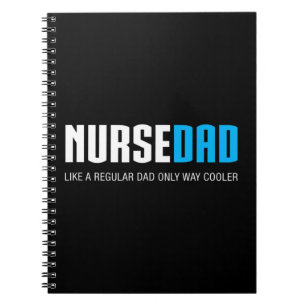Carnet Mens Nurse Papa Funny mignon Fête des pères Cadeau