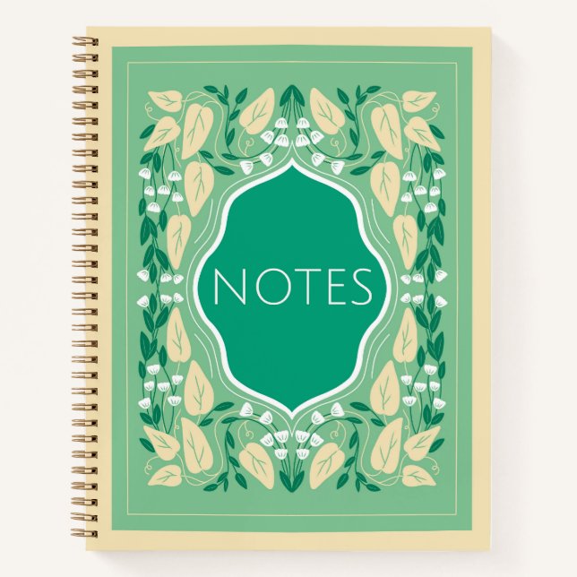 Carnet Menthe (Devant)
