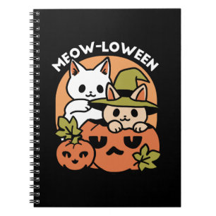 Carnet Meow-Loween - Festive Halloween Conception de chat