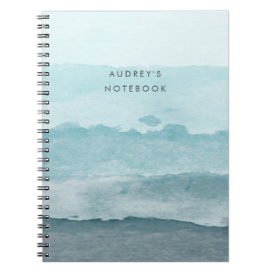 Carnet Mer bleu d'eau Abstraite