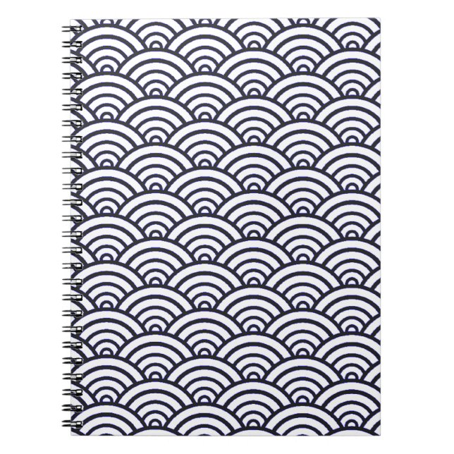 Carnet Mer de Seigaiha (Devant)