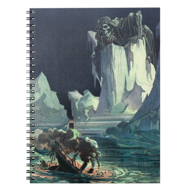 Carnet Mer des Sargasses Faucheuse & Naufrage du Titanic (Devant)